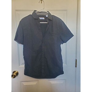 Men's Michael Brandon Button Down Shirt Size S Black